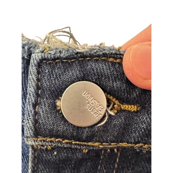 Jeans Fashion blue denim mini A-line skirt size 2 - Picture 4 of 5